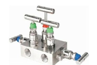 Five Valve Manifold, Direct Mount T Type (Pipe X Flange)